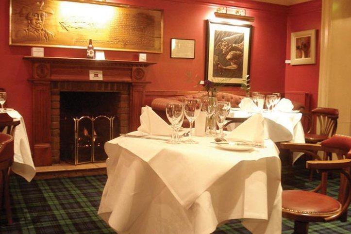 Selkirk Arms Hotel Kirkcudbright Restaurace fotografie